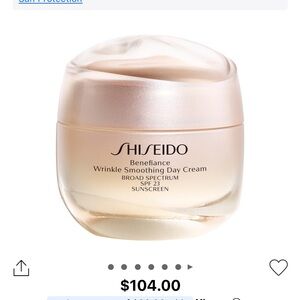 Shiseido Benefiance Wrinkle Smoothing Day Cream -